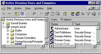 Active Directory 用户与计算机