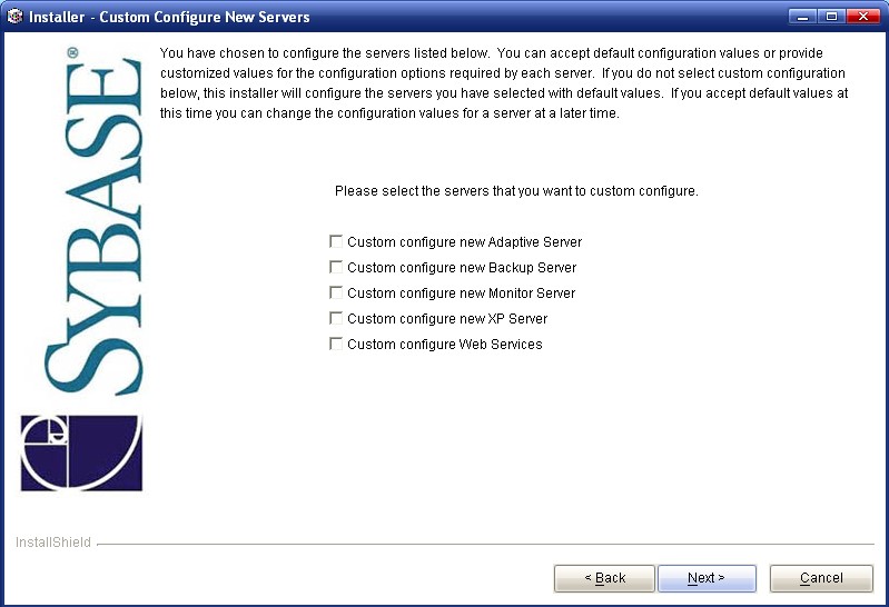 Sybase12.5 图文安装教程